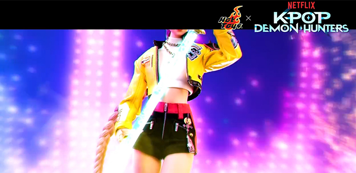 KPop Demon Hunters Huntrix Hot Toys Rumi figure