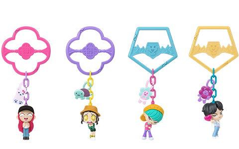 KPop Demon Hunters Hello Friend Mini Reveal Keychains