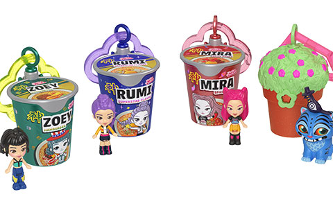 KPop Demon Hunters Polly Pocket Tiny Capsules