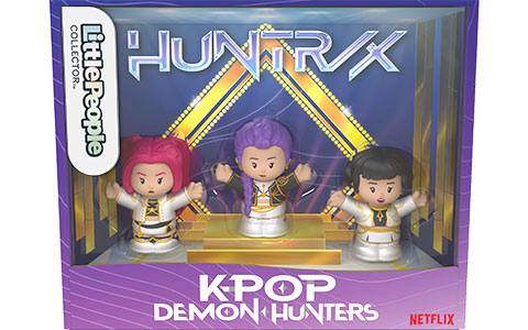 KPop Demon Hunters Little People Huntrix and Saja Boys