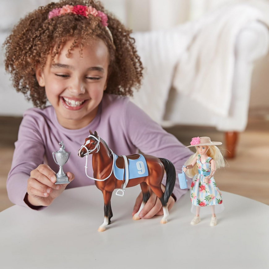 Breyer Winner’s Circle Gift Set Tinsley & Buttercup Breeze