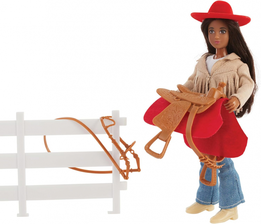 Sylvie doll- Western Rider & Tack (horse is not included)
