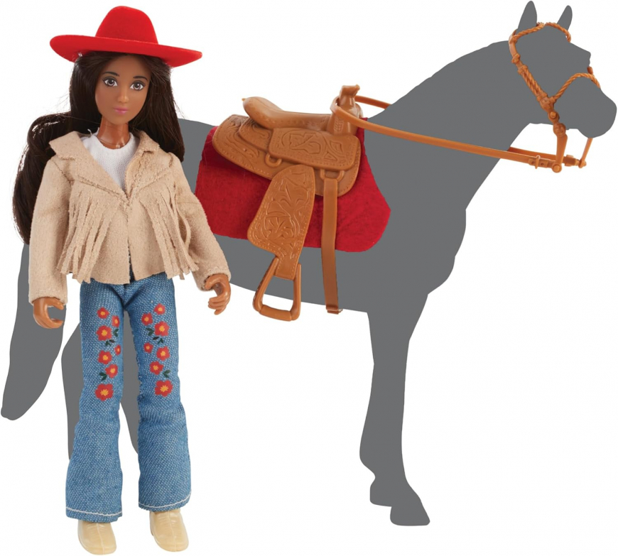 Sylvie doll- Western Rider & Tack (horse is not included)