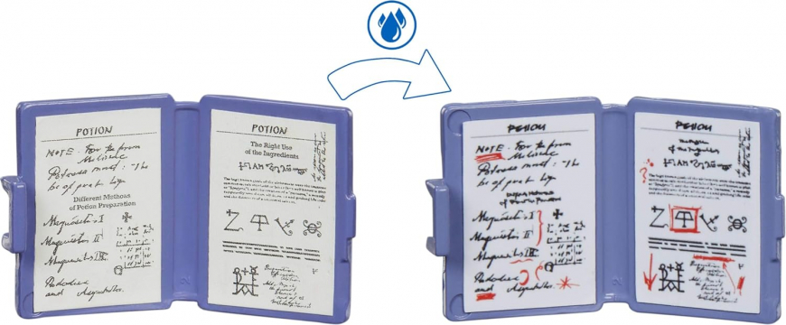 Mattel Diagon Alley Collectible Shops Scribbulus doll set