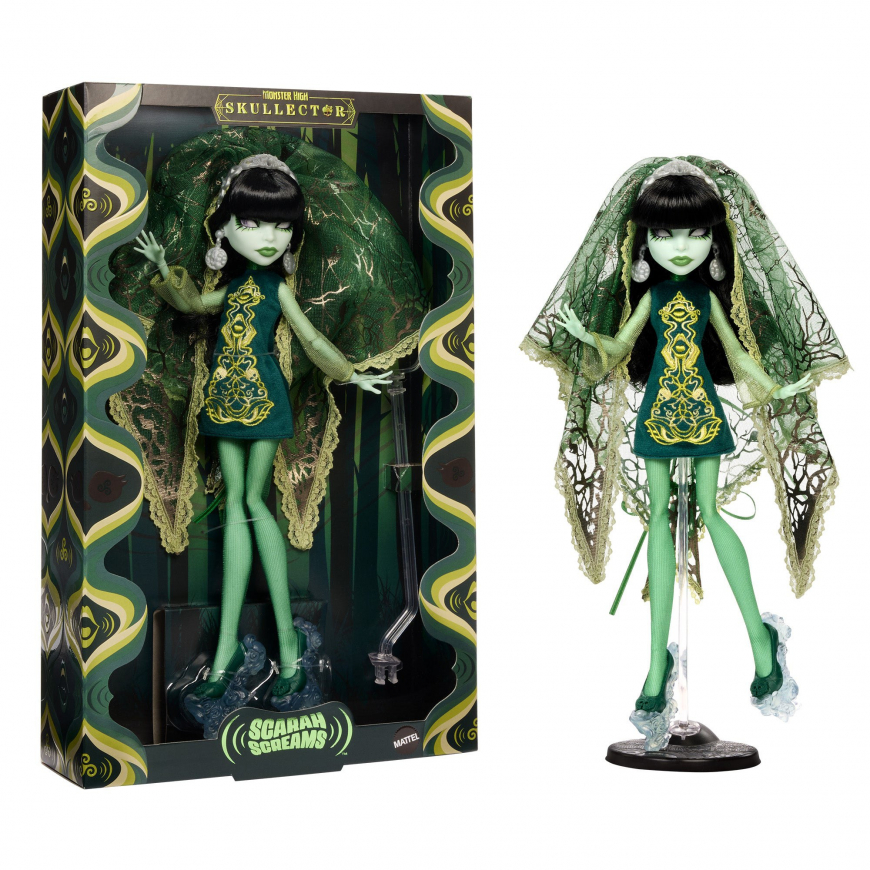 Monster High Skullector Scarah Screams doll Fang Club exclusive