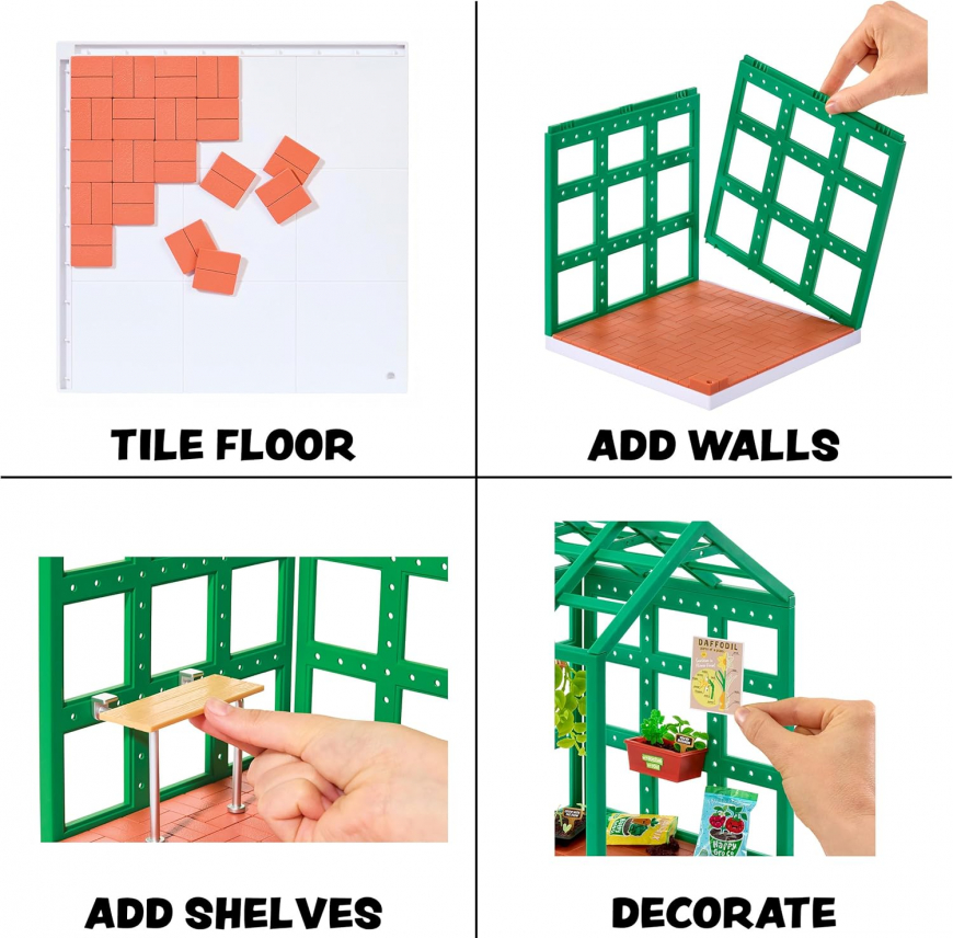 MGA’s Miniverse Make It Mini Spaces Greenhouse