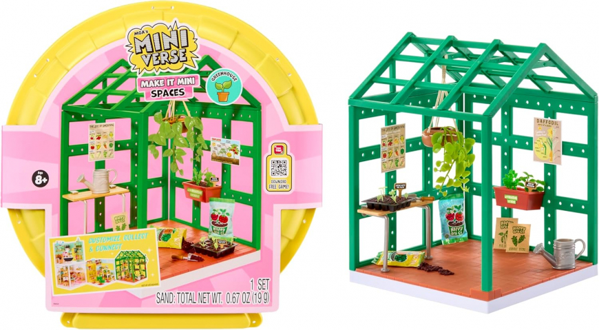 MGA’s Miniverse Make It Mini Spaces Greenhouse