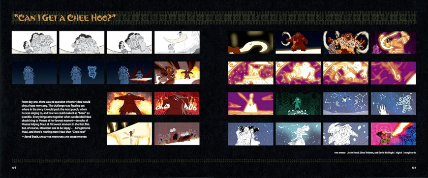 Disney The Art of Moana 2 art book