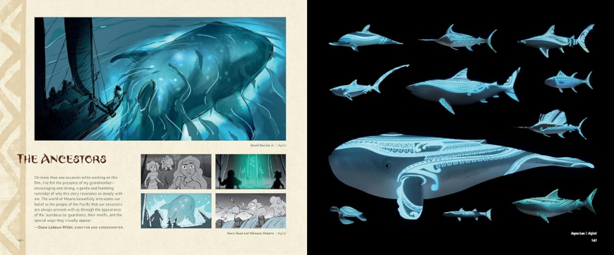 Disney The Art of Moana 2 art book