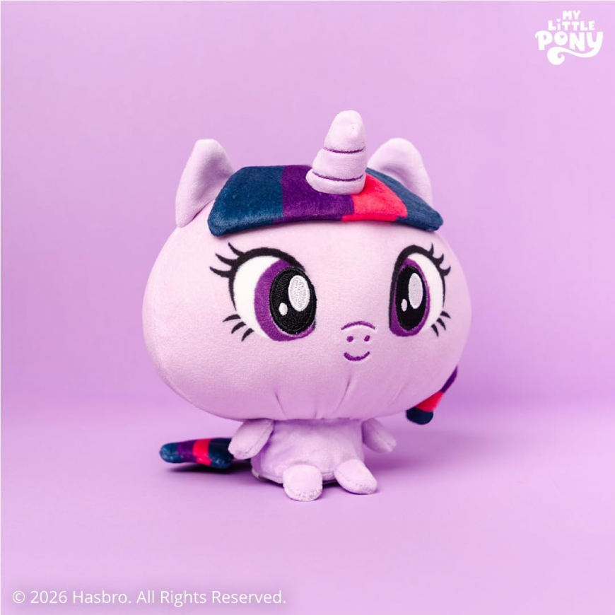 TeeTurtle My Little Pony Twilight Sparkle 5" Cloudheads Plushie
