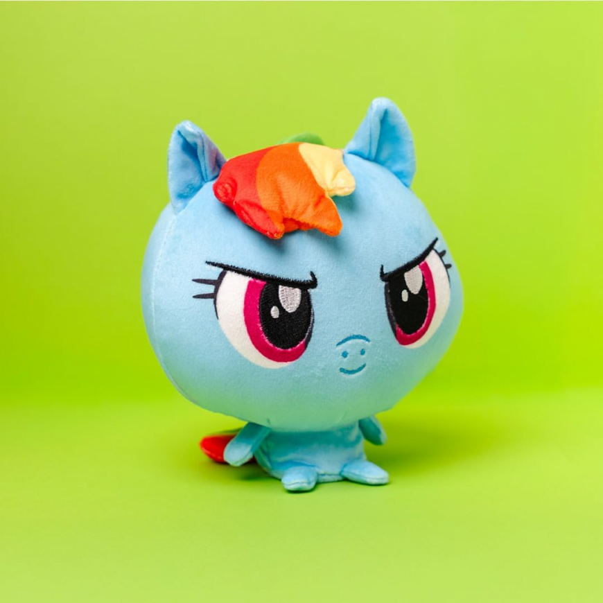 TeeTurtle My Little Pony Rainbow Dash 5" Cloudheads Plushie