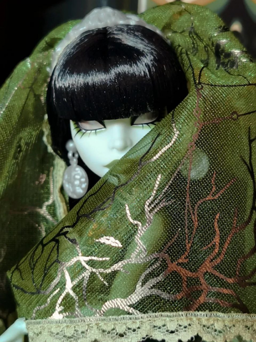 Monster High Skullector Scarah Screams doll in real life photos