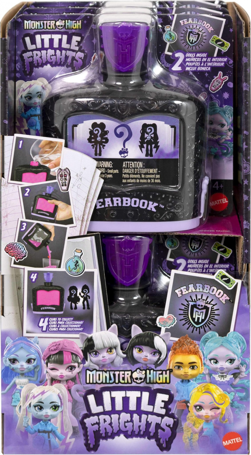 Monster High Little Frights Fearbook 2-Pack figures