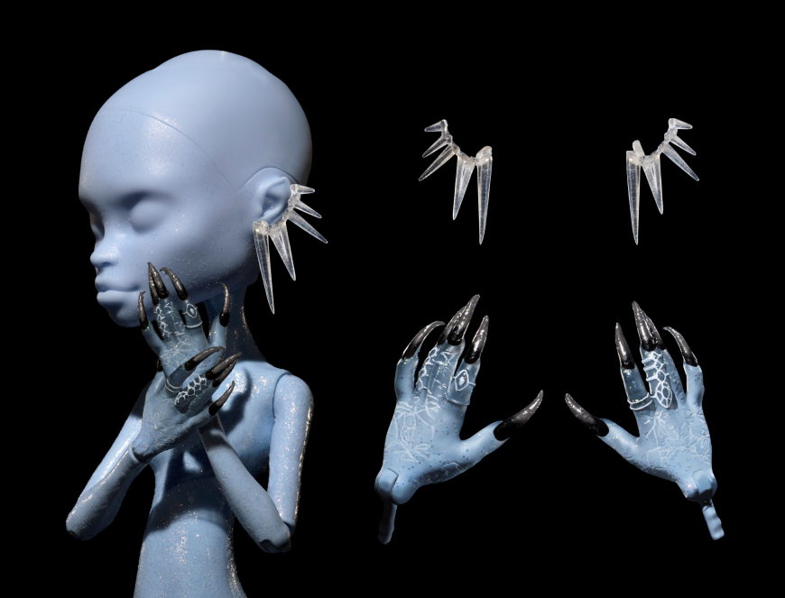 Monster High Fang Vote Abbey Bominable doll ptototype