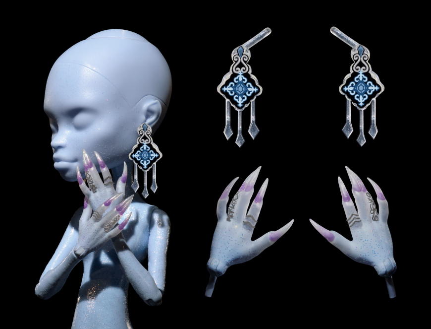 Monster High Fang Vote Abbey Bominable doll ptototype