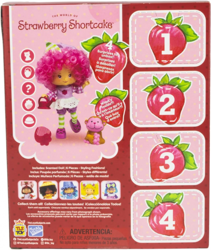 Strawberry Shortcake Raspberry Tart doll from The Loyal Subjects