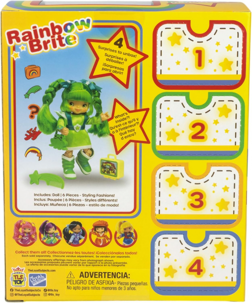 Rainbow Brite Patty O'Green 5.5-inch doll from The Loyal Subjects