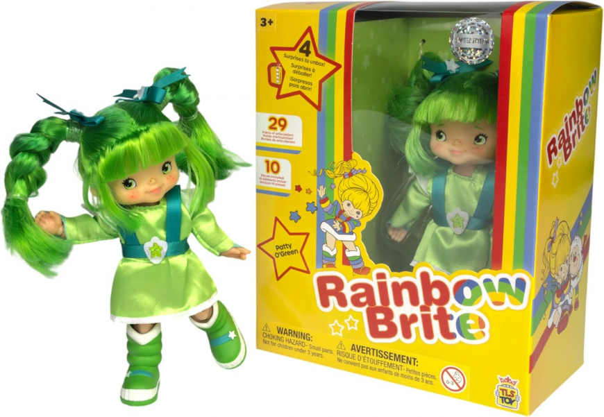 Rainbow Brite Patty O'Green 5.5-inch doll from The Loyal Subjects