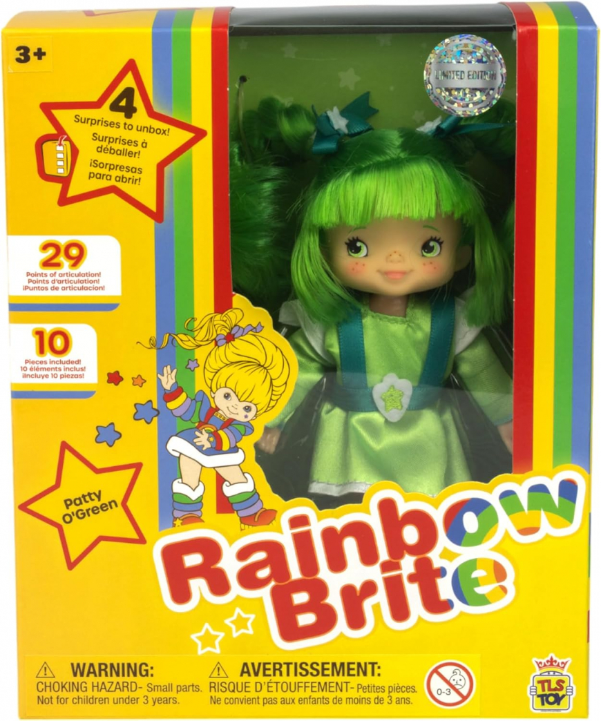 Rainbow Brite Patty O'Green 5.5-inch doll from The Loyal Subjects