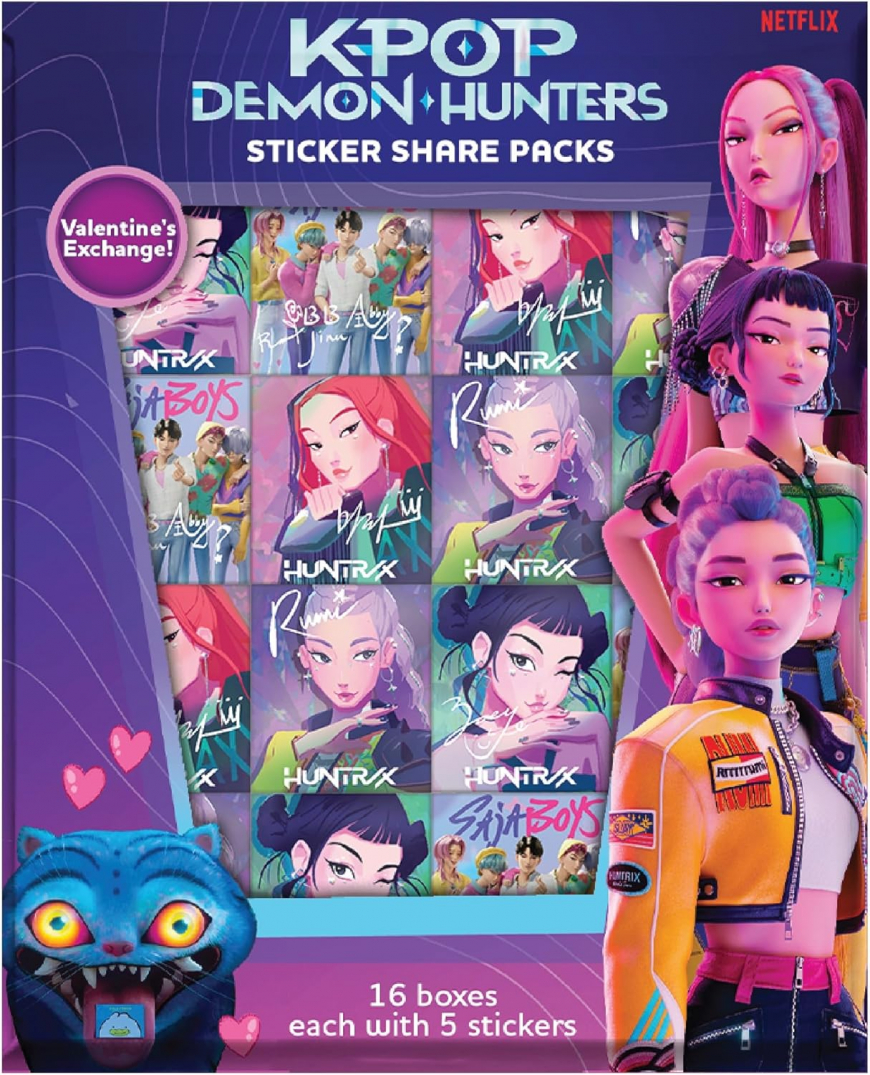 Kpop Demon Hunters Sticker Party Packs