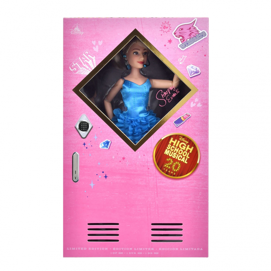 Disney Store High School Musical 20th anniversary Sharpay Evans limited edition doll