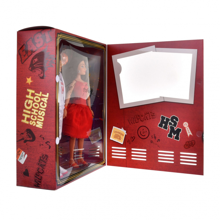 Disney Store High School Musical 20th anniversary Troy Bolton and Gabriella Montez 2 pack limited edition dolls