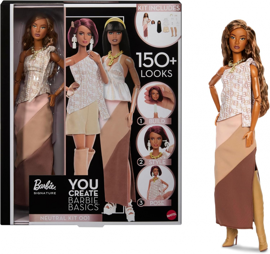 Barbie Signature You Create Barbie Basics Neutral Kit 001 dolls