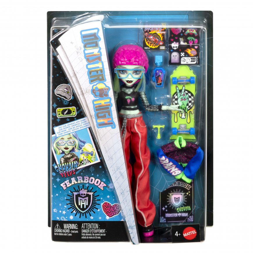 Monster High Fearbook Ghoulia Yelps doll 2026 JML44