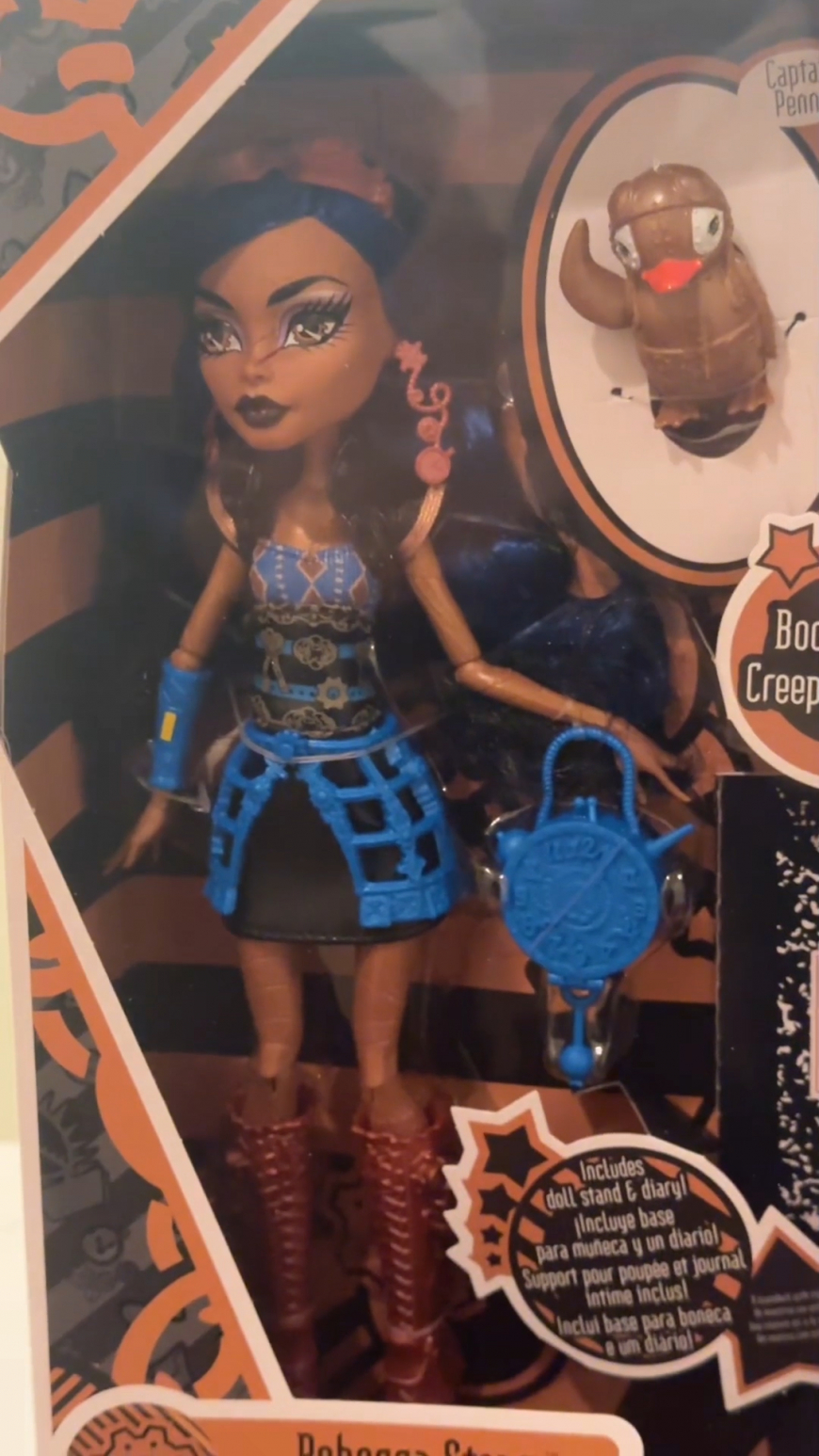 Monster High Boo-riginal Creeproduction Robecca Steam doll in real life and out of the box