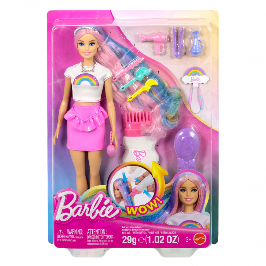 Barbie Rainbow Sparkle Hair doll JJP07