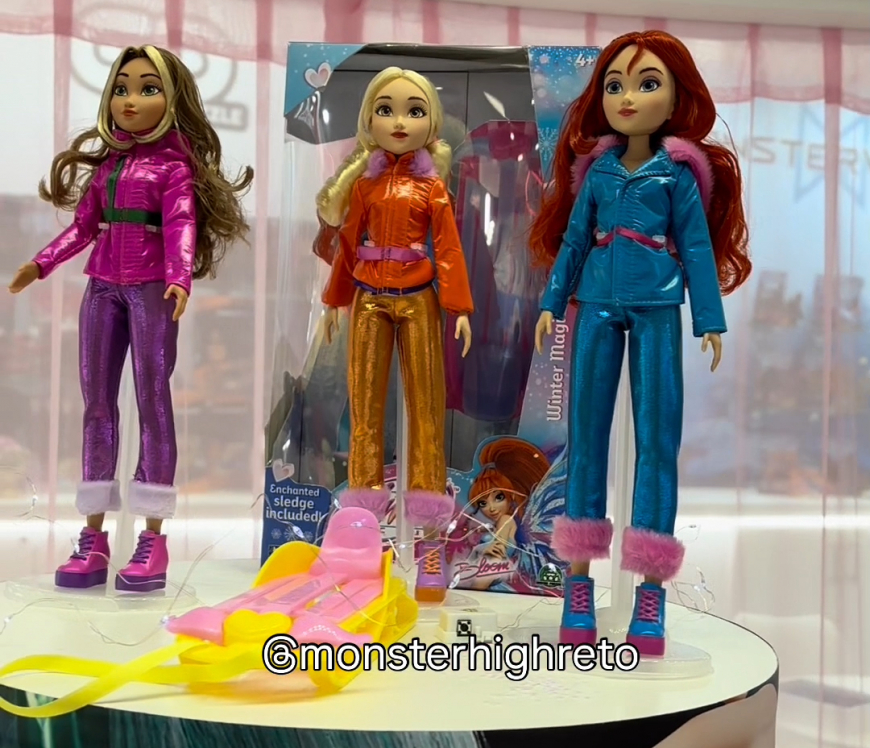 Winx Club Giochi Preziosi Winter Magic dolls