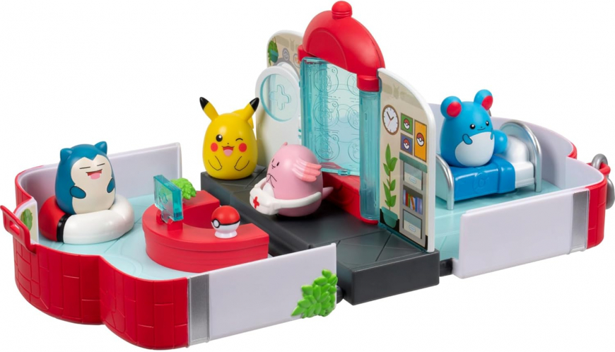 Squish-a-longs Pokémon Center Playset
