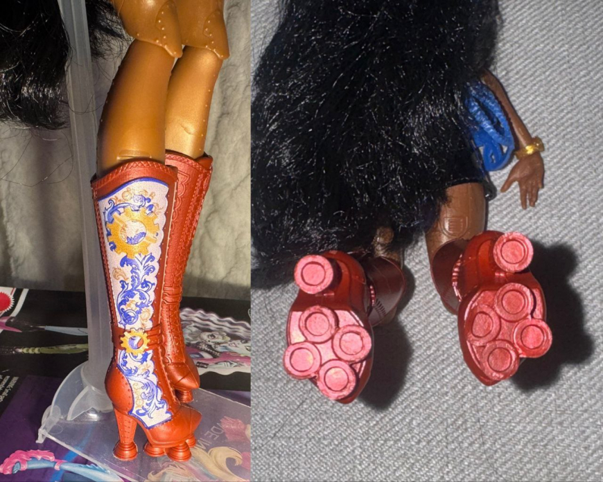 In real life photos g3 robecca steam doll