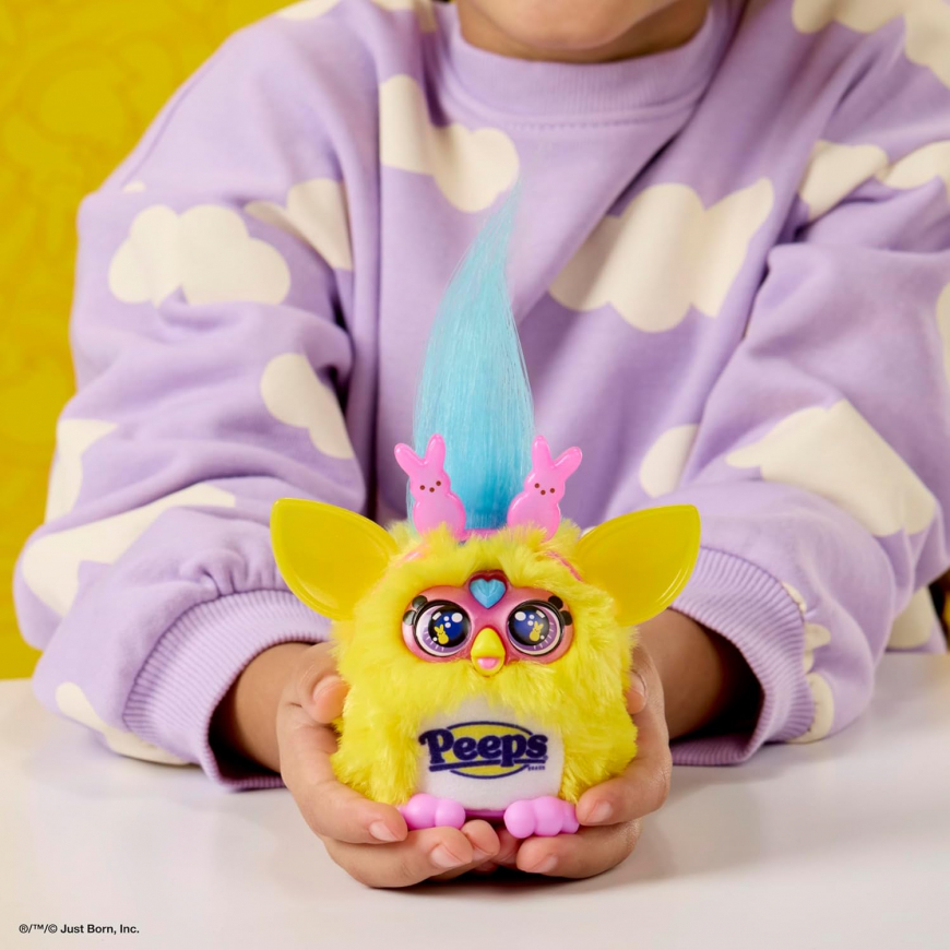 Furby Furblets Peeps Mini 3-Inch Electronic Plush easter toy