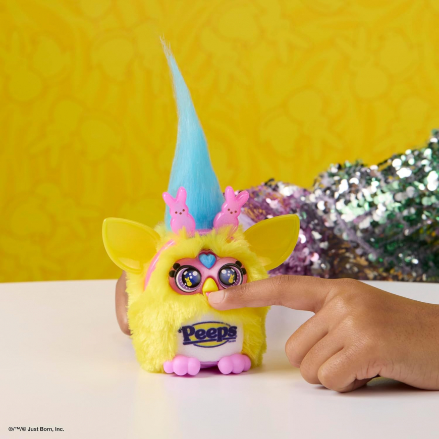 Furby Furblets Peeps Mini 3-Inch Electronic Plush easter toy