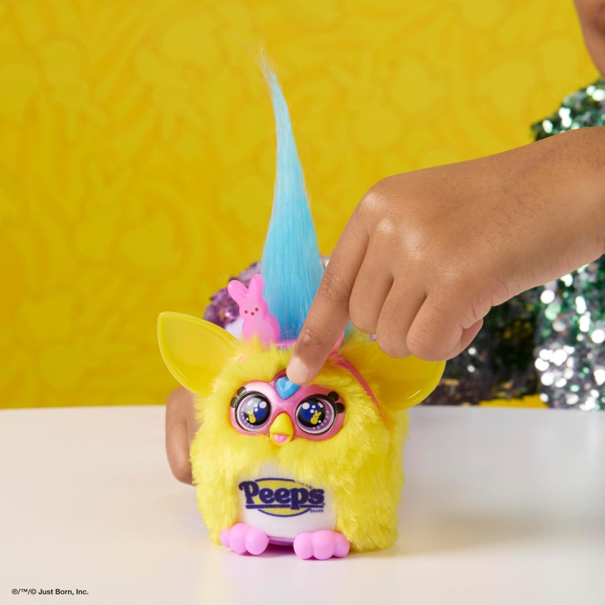 Furby Furblets Peeps Mini 3-Inch Electronic Plush easter toy