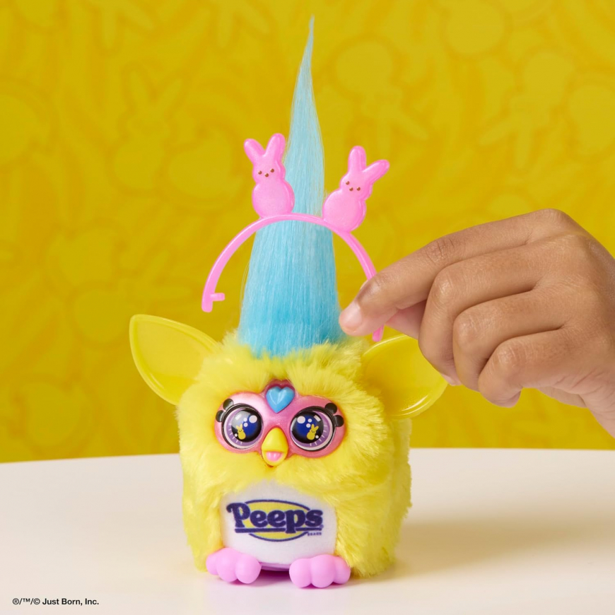 Furby Furblets Peeps Mini 3-Inch Electronic Plush easter toy