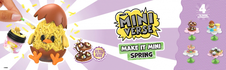 MGA's Miniverse Make It Mini Spring Mini Collectables 2026