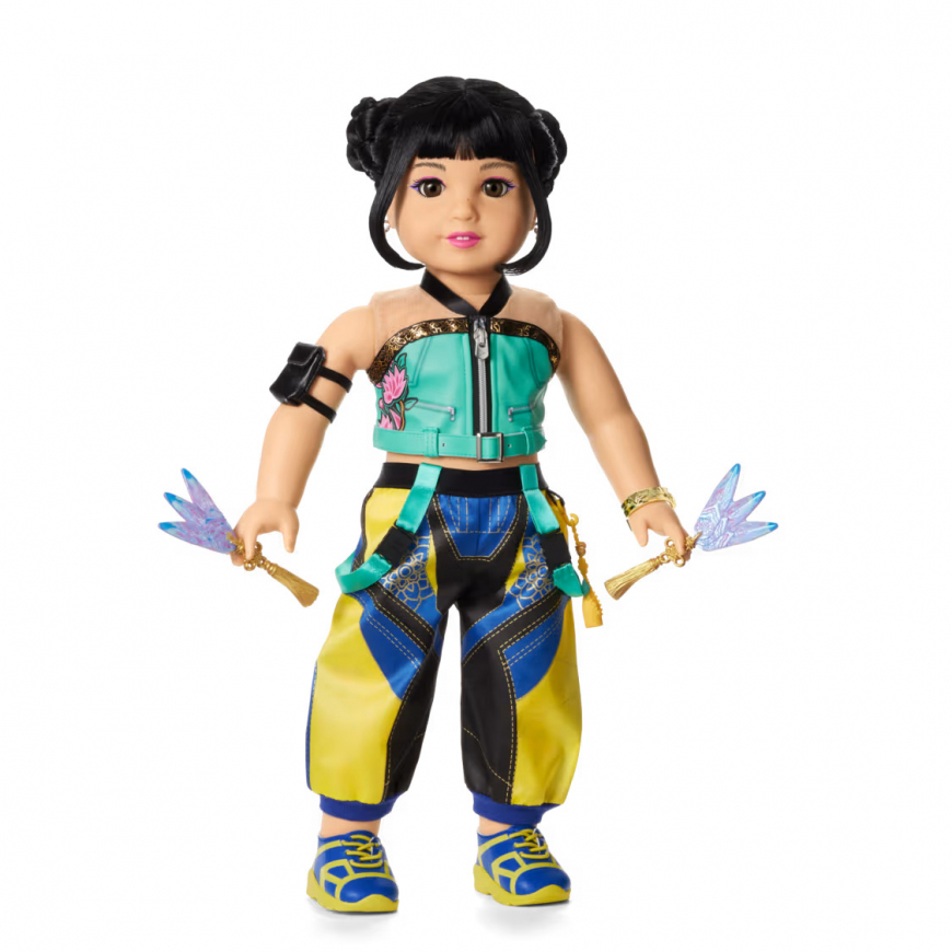 American Girl x KPop Demon Hunters HUNTR/X Zoey 18-inch Doll