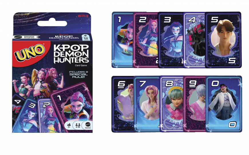 KPop Demon Hunters UNO