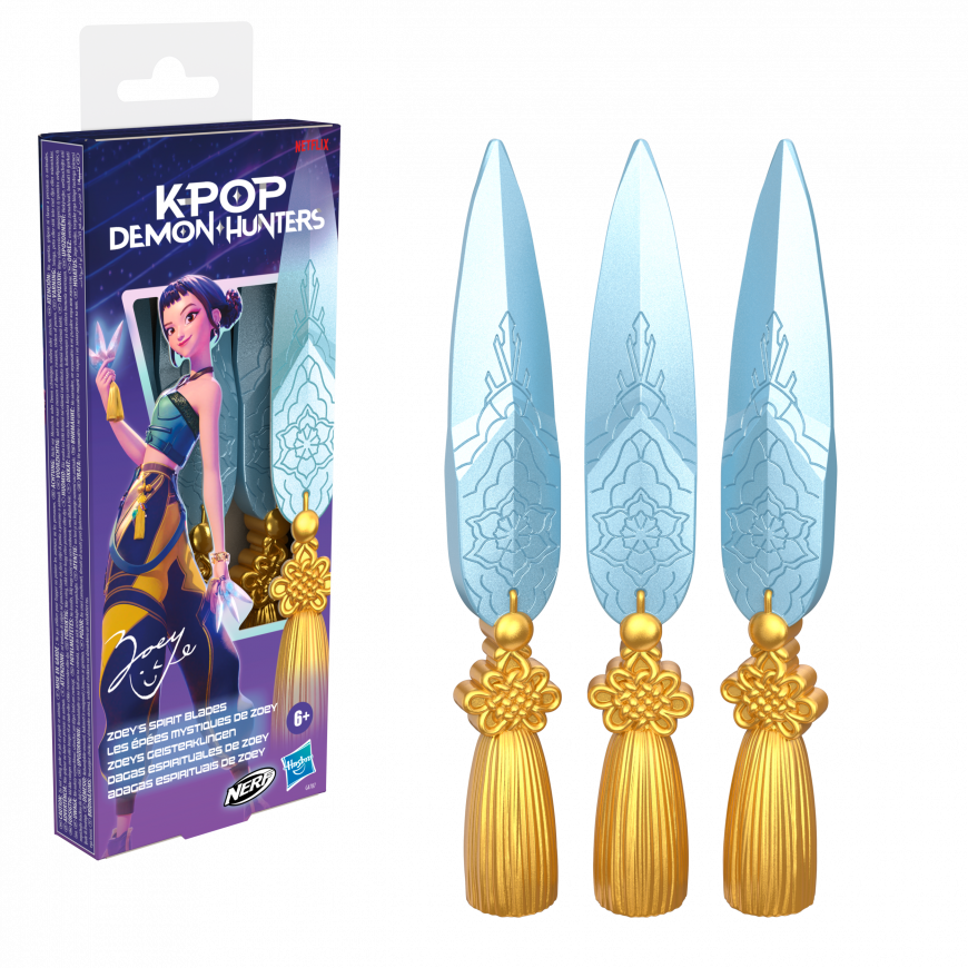 NERF KPOP DEMON HUNTERS ZOEY'S SPIRIT BLADES