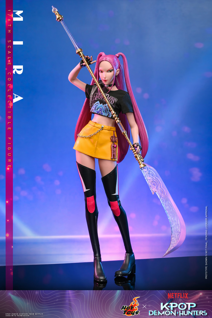KPop Demon Hunters Huntrix Hot Toys Mira figure 1/6