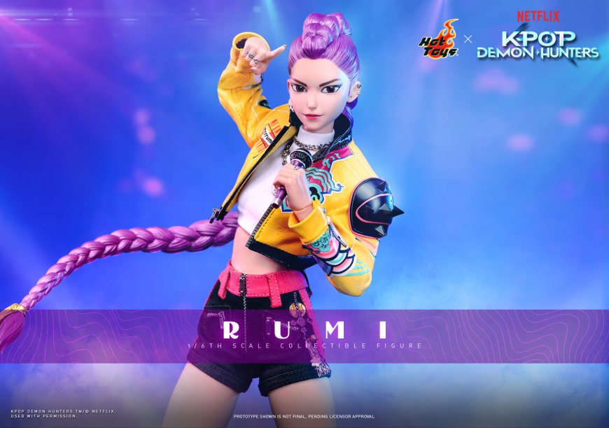 KPop Demon Hunters Huntrix Hot Toys Rumi figure 1/6