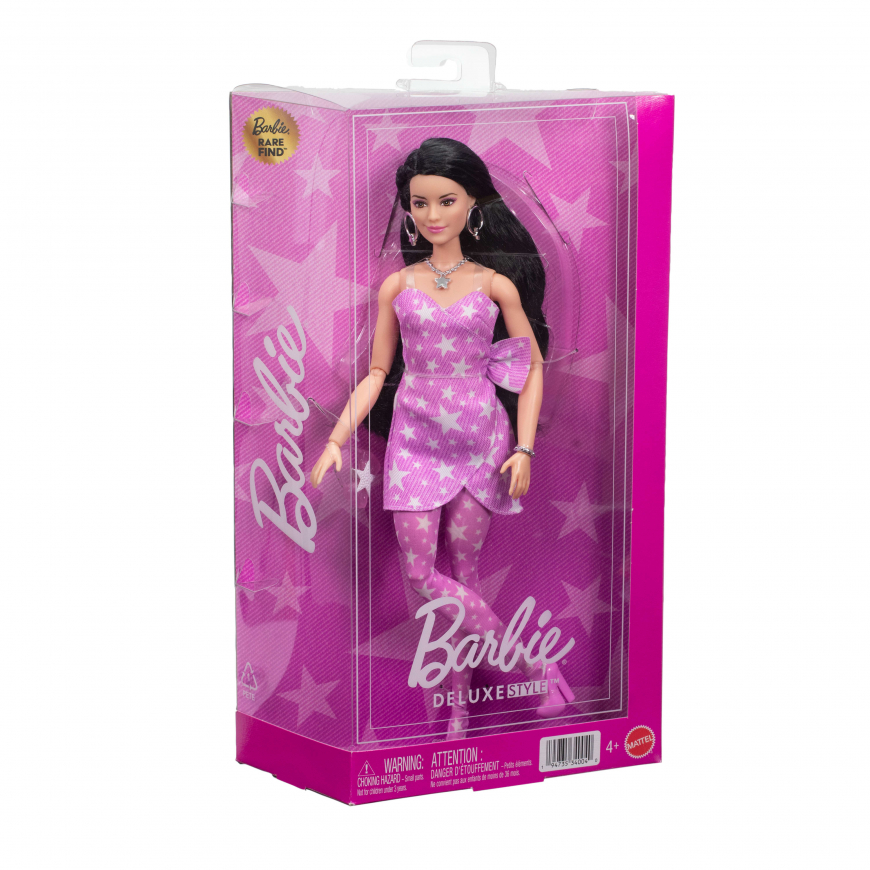 Barbie Deluxe Style doll pink denim Raquelle facemold JJN77
