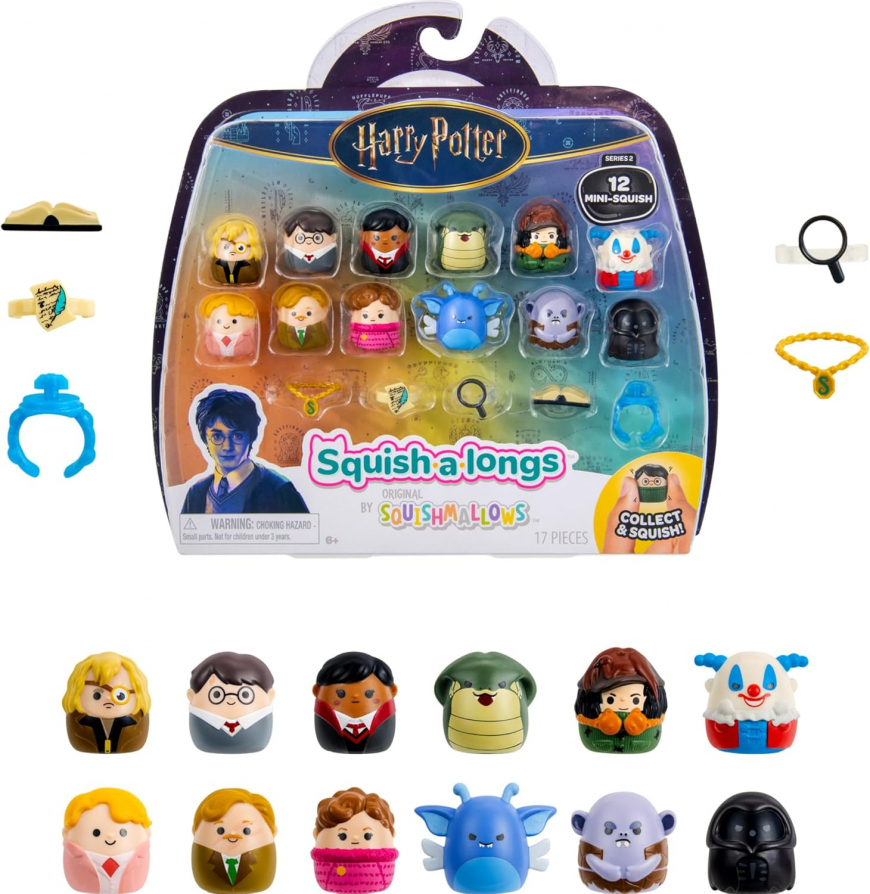Squish-a-longs Harry Potter 12 Mini-Squish