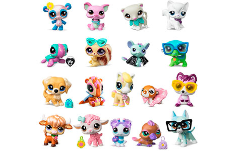 Littlest Pet Shop series 5 - 18 Pets Collector Set