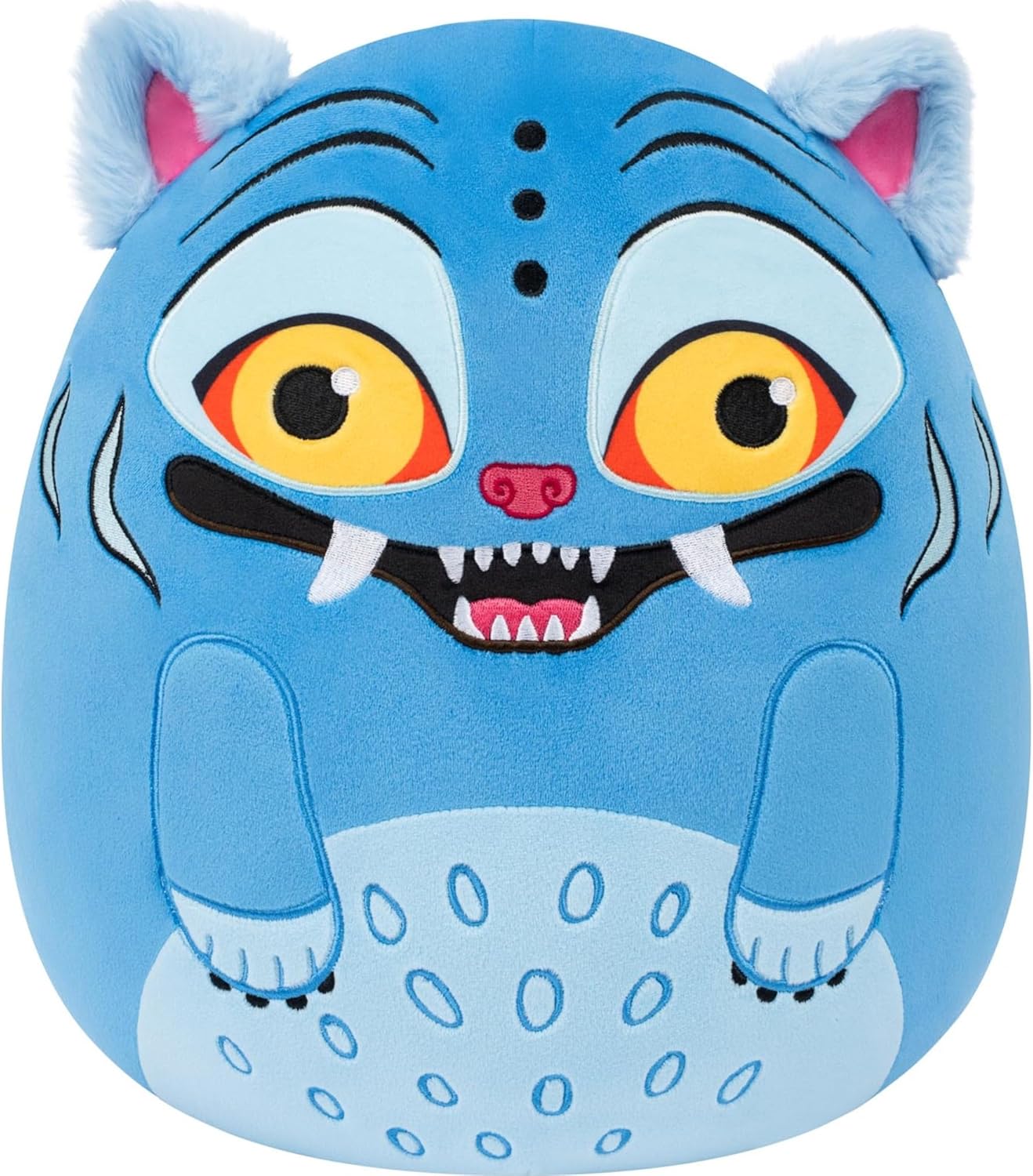 Squishmallows Kpop Demon Hunters Derpy Tiger and Sussie Plushes