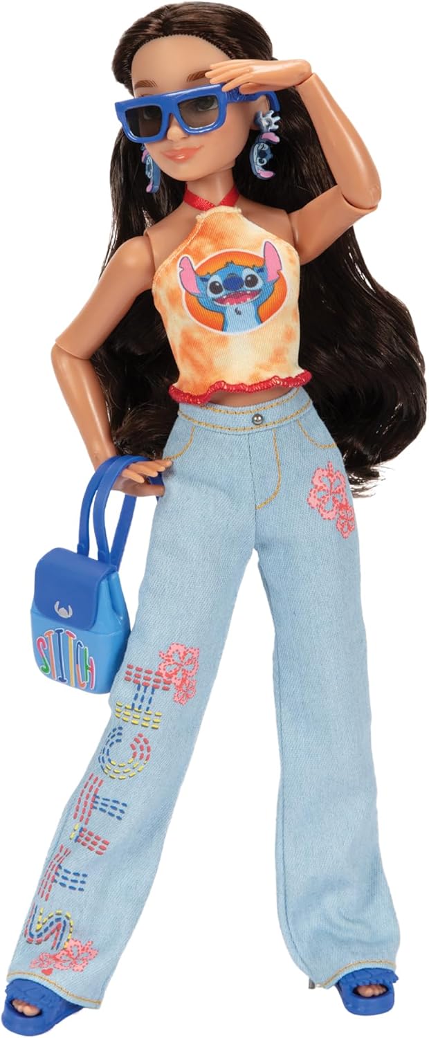 Disney ILY 4ever i love Stitch Multi-Outfit Closet Set doll with 3 outfits