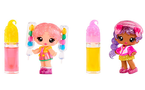 Yummiland x PEEPS Lip Gloss Dolls Molly Mallows and Michelle Mallows