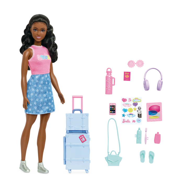 Barbie Family and Friend Brooklyn travel doll 2026